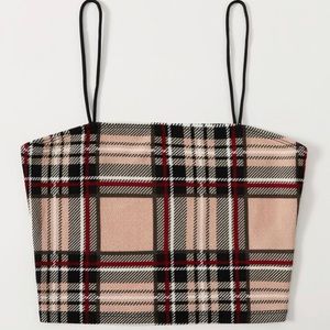 Spaghetti strap crop top